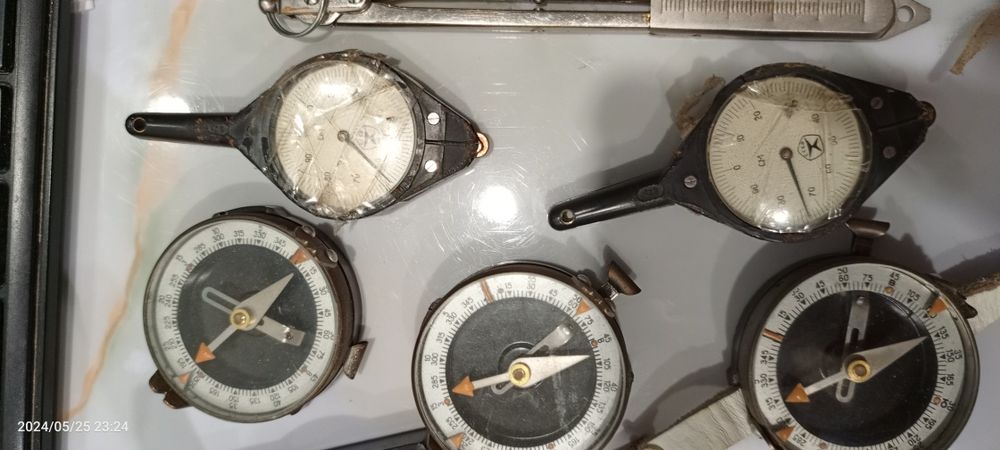 Курвиметр, компасы, цыркули