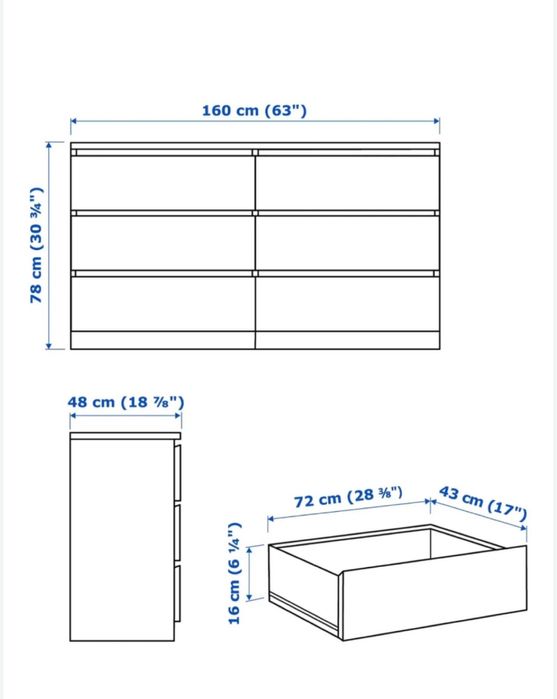 Комод IKEA 50.000 тг