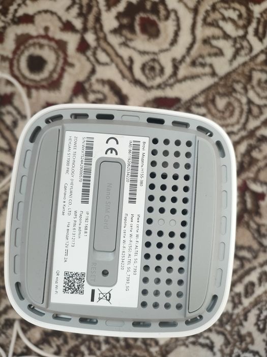 Продам роутер алтел 4G