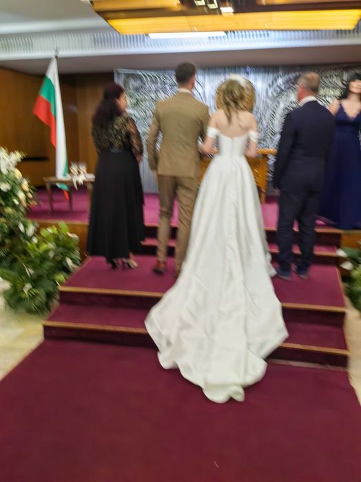 Булчинска/сватбена/бяла рокля Syntia ESMEE BRIDAL 2026