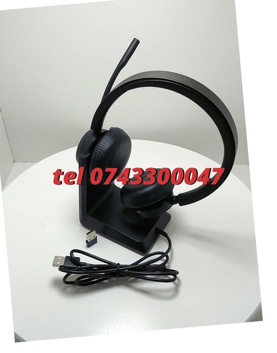 Casti Office Call Center Poly Voyager 4320 Uc, V4320-M C Type-C, Charge Stand Inclus Pentru Conversie Conectare Practic -Util Conectare Semnal