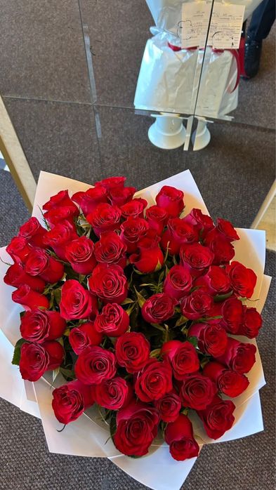 51 роза букет. ……………