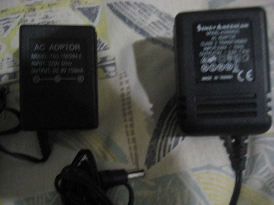 адаптори  ,изправители  на  9  волта