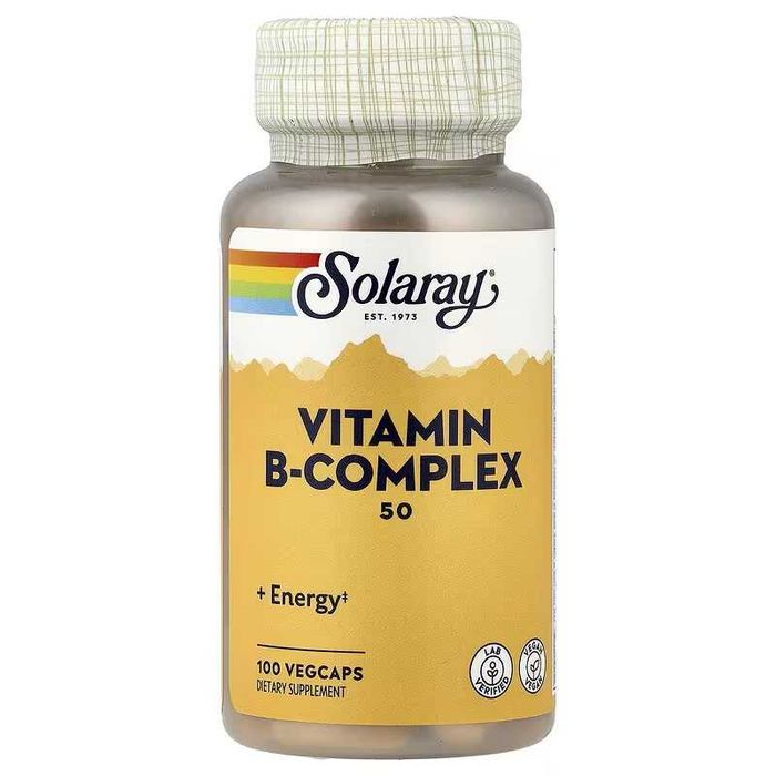 Solaray Vitamin B-Complex Комплекс витаминов группы B 100