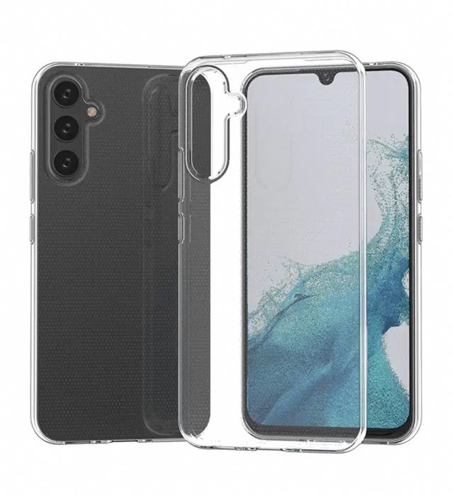 Samsung A14/34/A54/A15/A25/A24/A26 Husa Fashion Silicon Neagra Clara