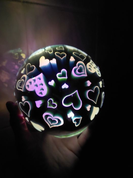 Светеща сфера,  украса.