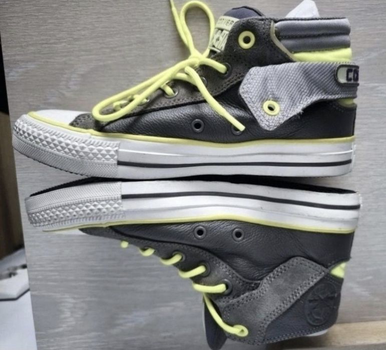 Pantofi sport unisex Converse CT PC Layer Mid piele naturală - 37,5