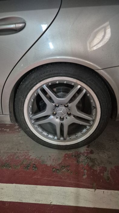 Продам диски с резиной на мерседес