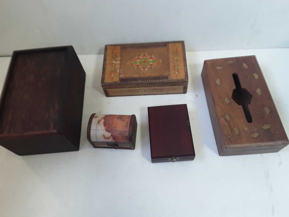 Дървени кутии за съхранение