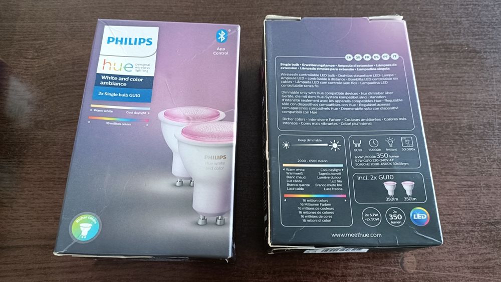 Bec inteligent Philips Hue(16m culori)bluetooth