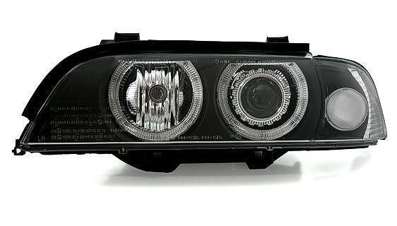 Кристални фарове  Angel Eyes BMW E39  (1995-2000) - черни