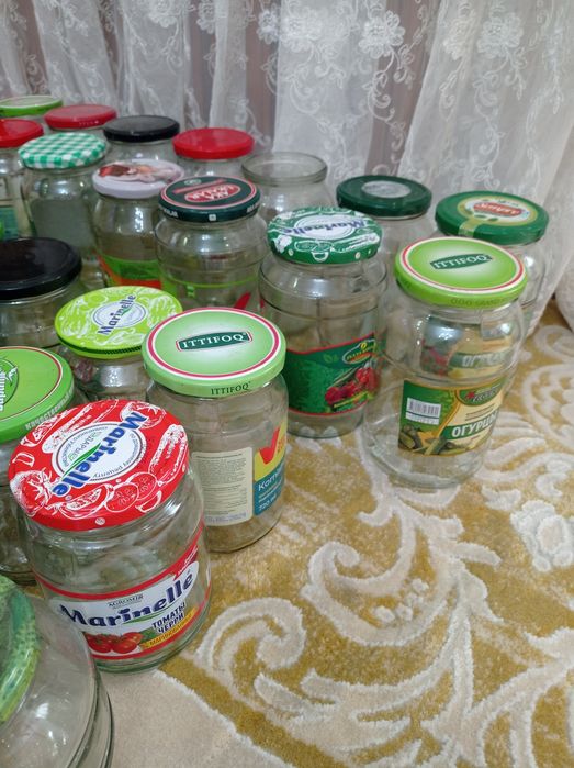 Банки разных ёмкостей