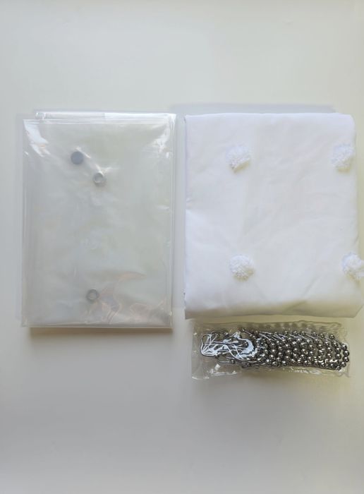 Тканевая занавеска для ванной