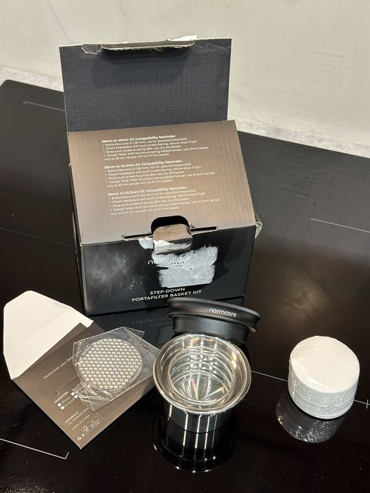 Normcore CNC Step-Down Basket Kit 58mm → 49mm
