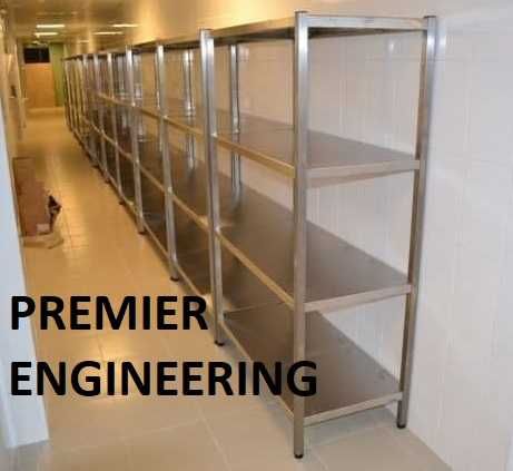 Стеллаж 4х полочный для кухни