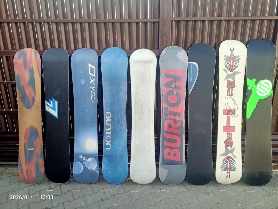 Placa lot placi snowboard și legaturi