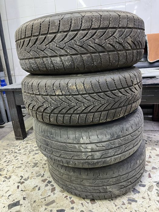 Продам шины с дисками от w202