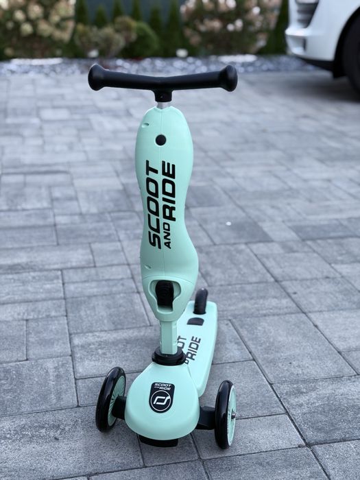 Trotinetă copii 2 în 1 - Scoot and Ride - culoare Kiwi