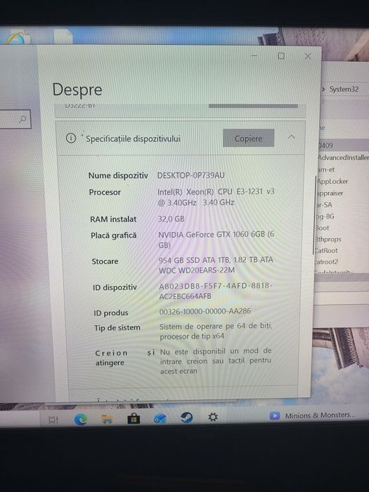 Pc gaming rgb complet