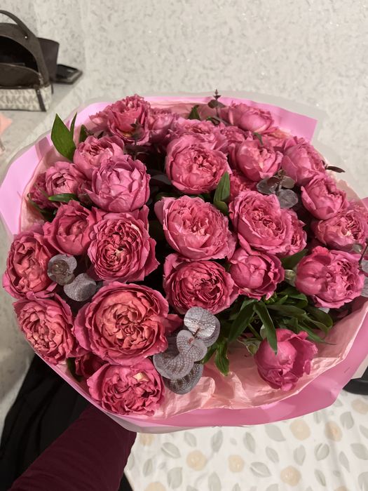 Пионывыдные розы