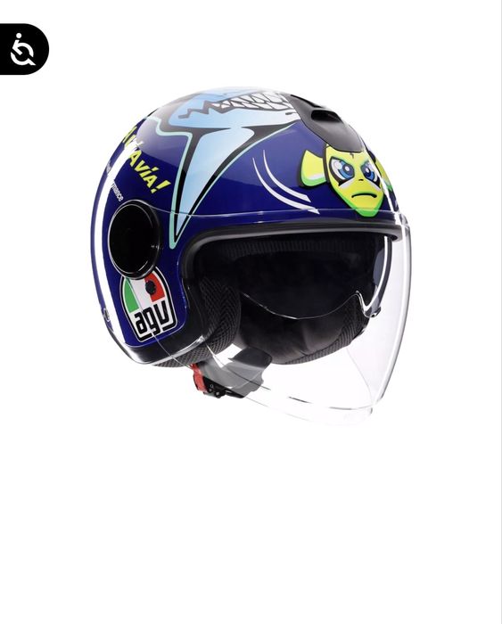 Каска Agv OpenFace ETERES ROSSI MISANO 2015