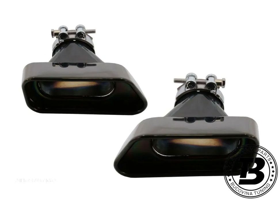 Difuzor Bara Spate cu Ornamente compatibil cu BMW Seria 5 F10 F11 M5 Design