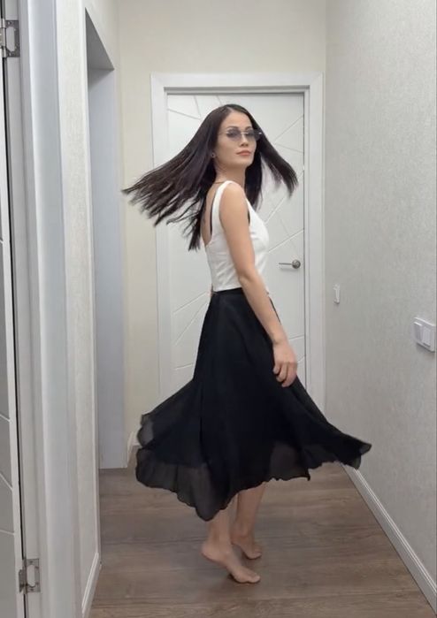 Топ и юбка на лето