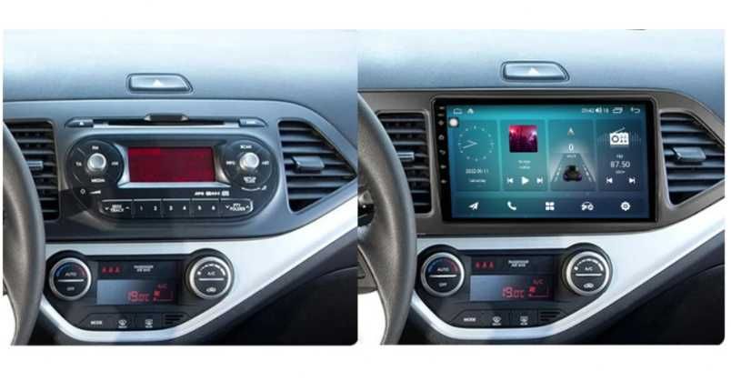 9-инчова мултимедия подарък камера за KIA Picanto  Morning (2011–2016)