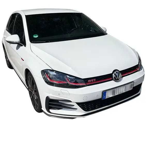 Решетка без емблема ГОЛФ 7 ГТИ пчелна пита спортна VW GOLF 7 Червена