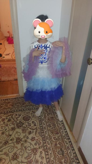 Продам платье национальное казахское с головным убором