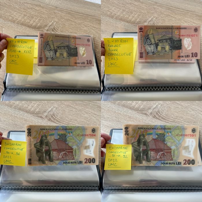 Colecție Numismatică, inclusiv 5000 Lei 1941