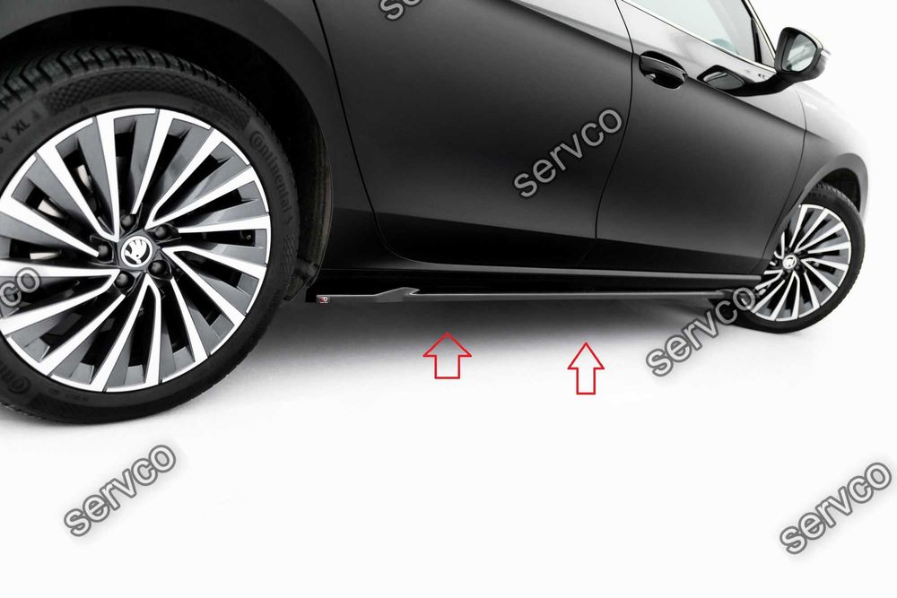 Pachet Exterior Prelungiri Body kit tuning Skoda Superb Sedan Mk4 2024- v3 - Maxton Design