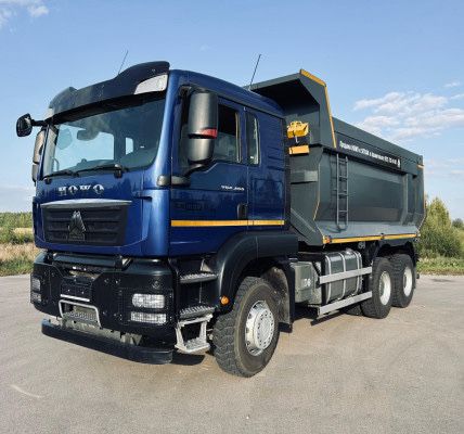 Услуги самосвала. Доставка сыпучих материалов