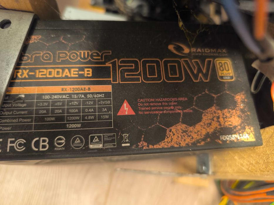 Mining Rig - 10 x (P106-100 mining 6144 MB · Gigabyte) - НА ЧАСТИ