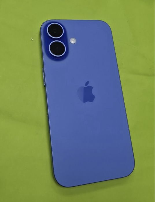 128GB iPhone 16 Гаранция Yettel 3г. 2027 Ultramarine / Син