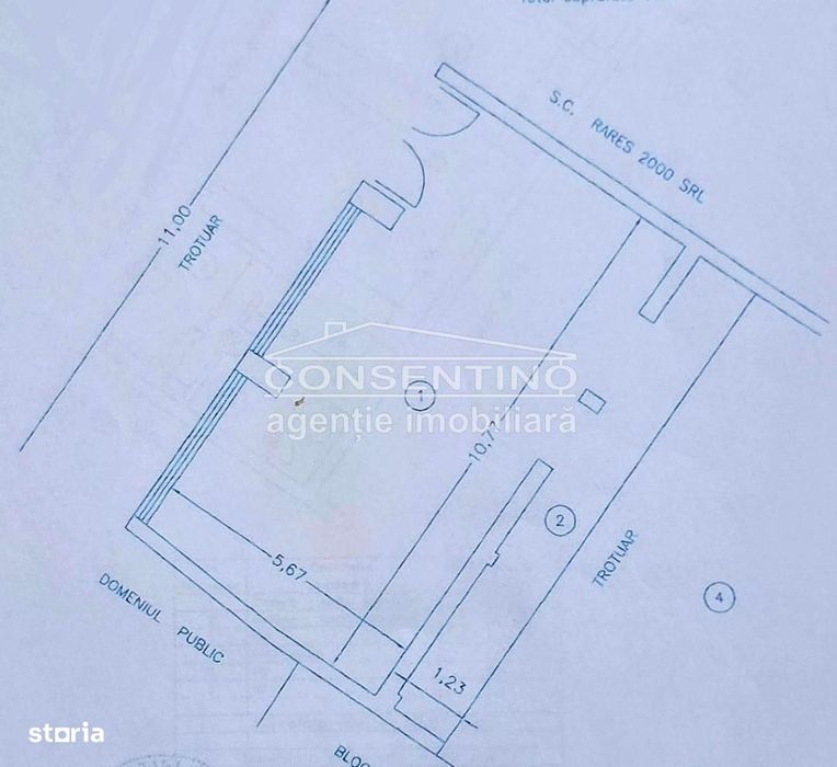 Se inchiriaza Spatiu comercial , pe str. Unirii Sud , cu vitrina de 11