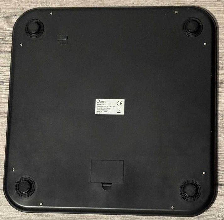 Cantar inteligent Ozeri Touch max 200kg, Grăsime/Mușchi/Oase/Hidratare