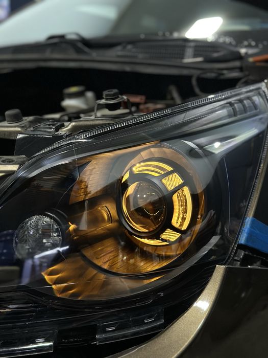 Biled modul oʻrnatish va avtomobil faralarini yoritishini kuchaytirish