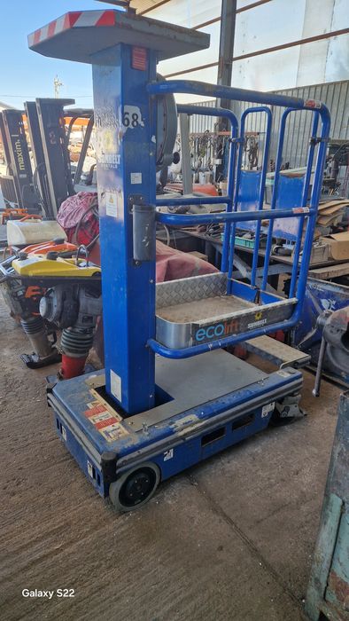 Manual nacela lucru ridicare la manivela circulara