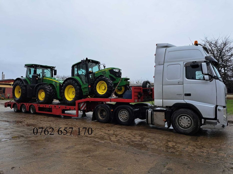 Trailer transport utilaje A2-Lehliu,Drajna,Fetesti,Cernavoda,Medgidia