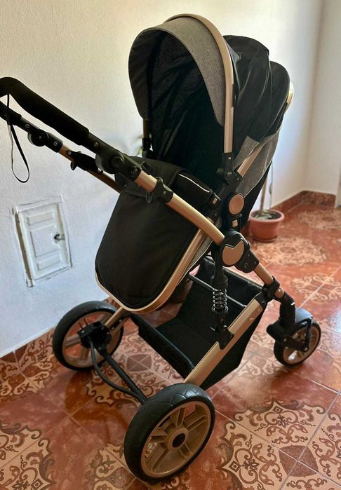 Carucior cu landou si scoica 3in1