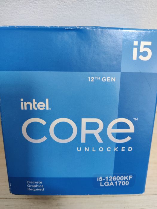 Intel Core i5-12600KF Box New Sealed