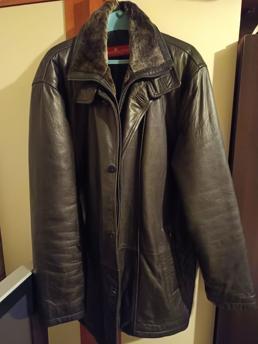 Кожено мъжко яке