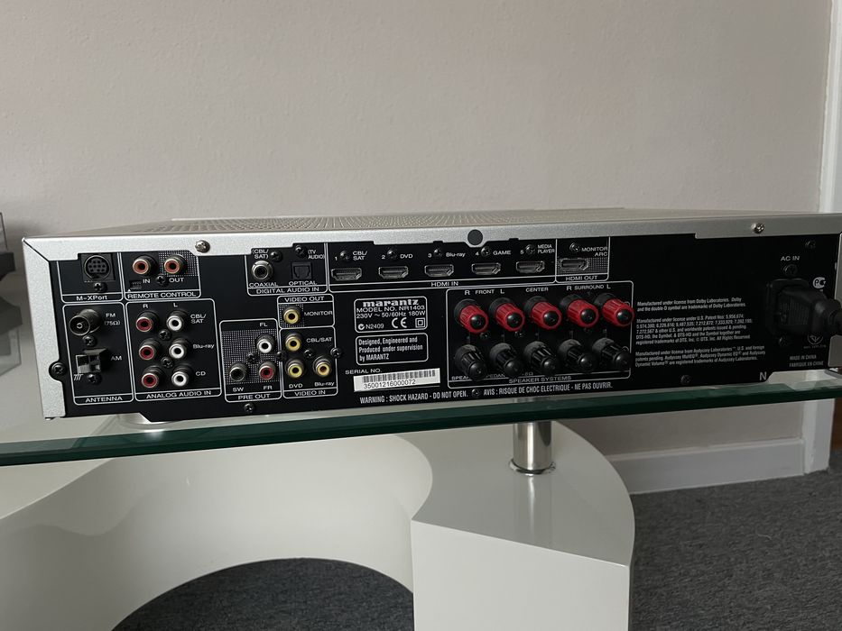Sistem Audio MARANTZ NR1403 Ampli Home Cinema Slim 5.1 HDMI ARC Dolby TrueHD