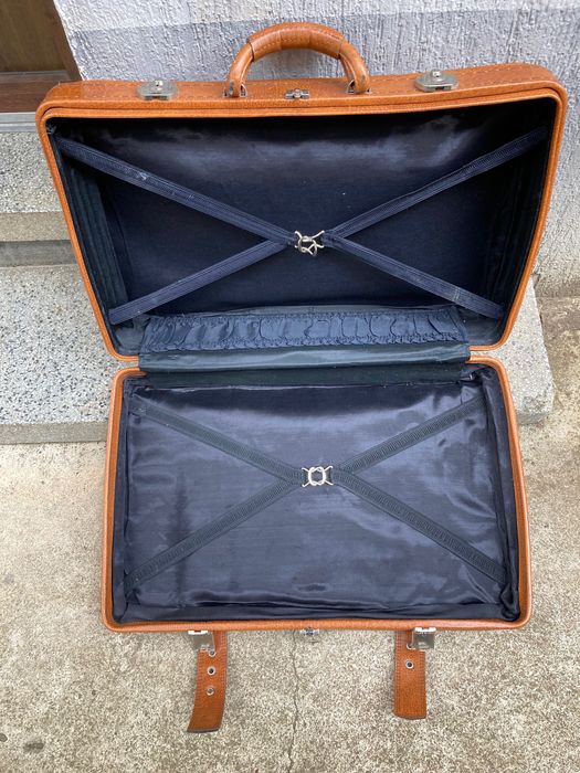 Кожен куфар ретро vintage