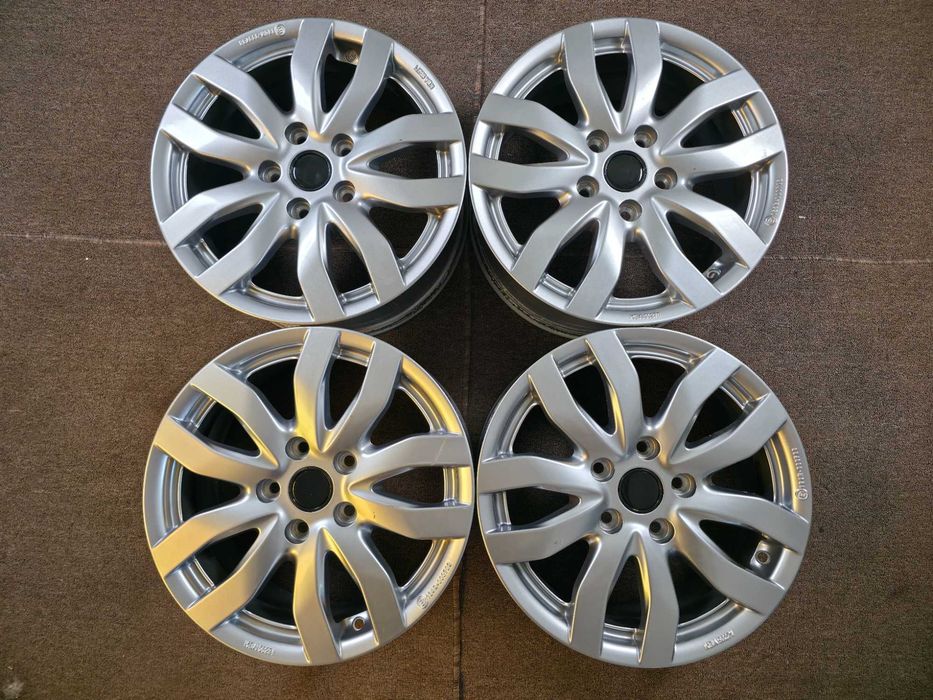 4 Jante Aliaj 5x114.3 16'' 7J ET 55 - Renault Megane / HONDA / Mazda 3 CX-30 / Kia Ceed / Hyundai I30 / Toyota / Suzuki / Nissan / Dacia Duster