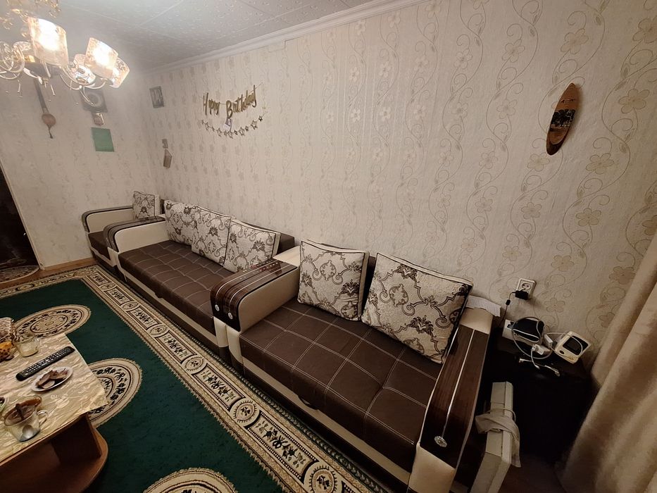 Диван, 2 кресло.