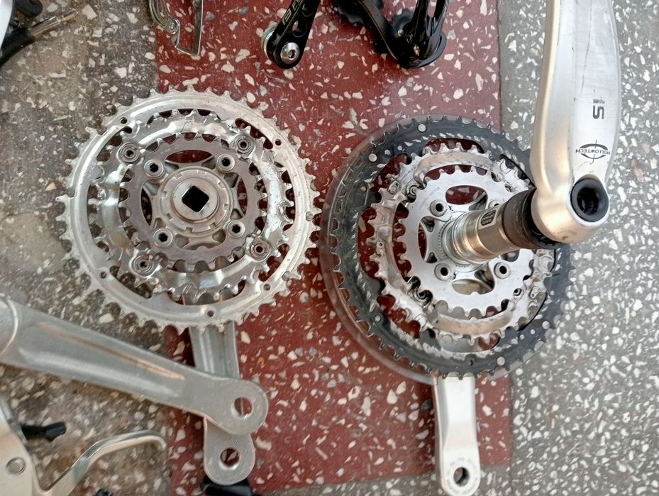 Angrenaj Pedalier Shimano Deore LX  Truvativ Sram