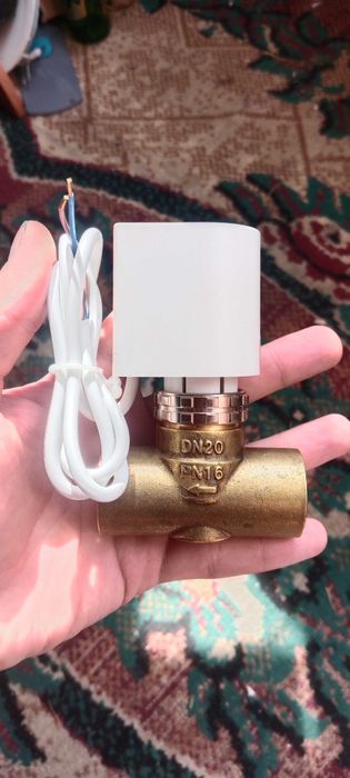 Двухходовой клапан с сервоприводом