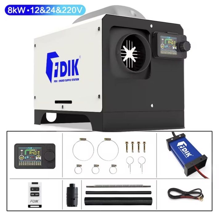 Sirocou webasto FDIK Vevor, 5-8KW, nou, sigilat